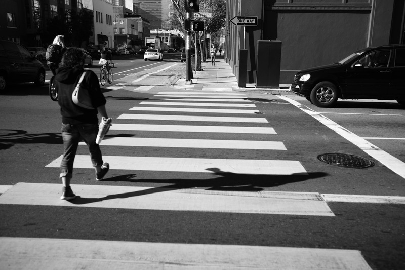 Crosswalk Shadows