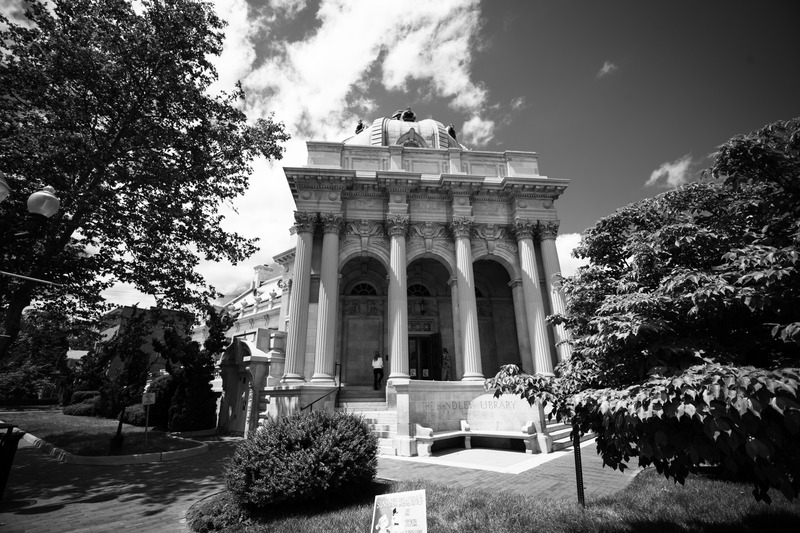 Majestic Library Facade