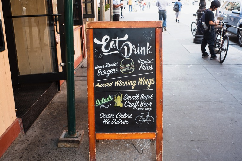 Street Menu Invitation