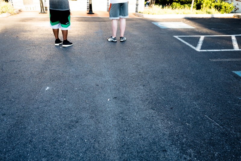 Quiet Moments in a Parking Lot