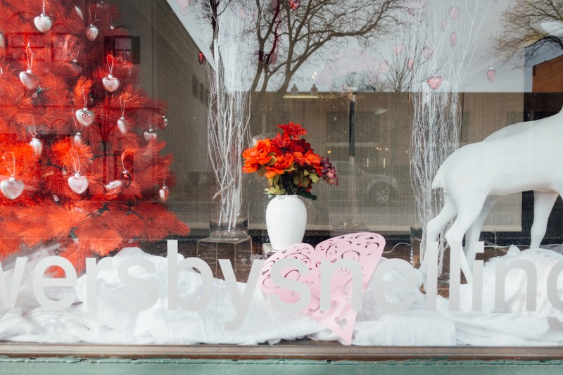 Whimsical Valentine's Display