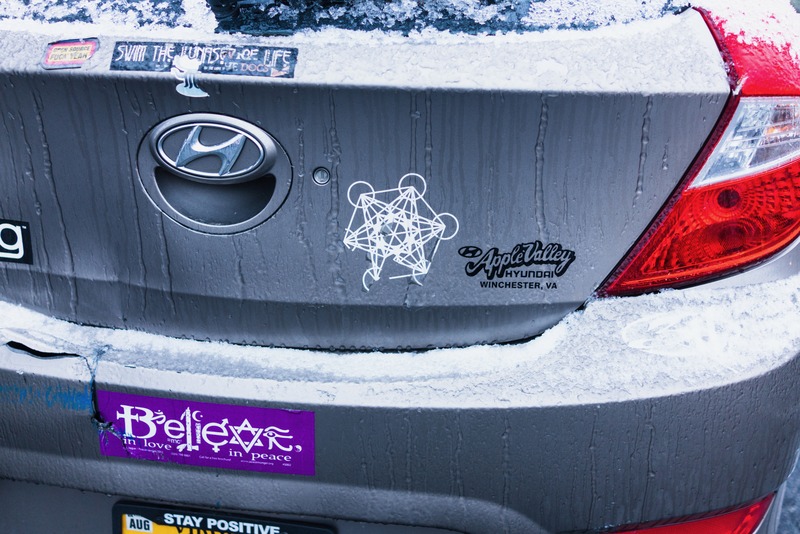 Frosted Messages of Belief