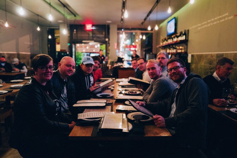 Gathered Around Dinner