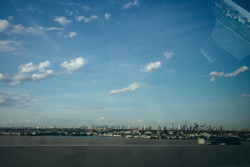 Urban Skyline Under a Vast Sky