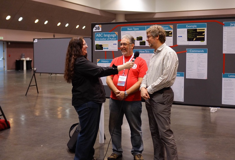 Engaged Discussion at a Conference