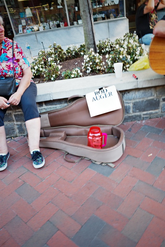 Street Musician's Moment