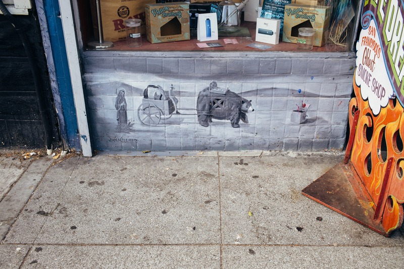 Urban Tale: Bear and Cart