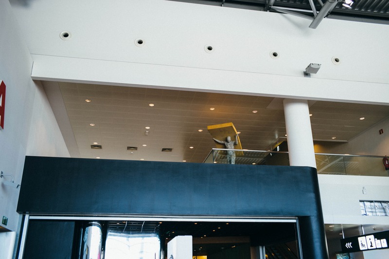 Yellow Frame in Motion