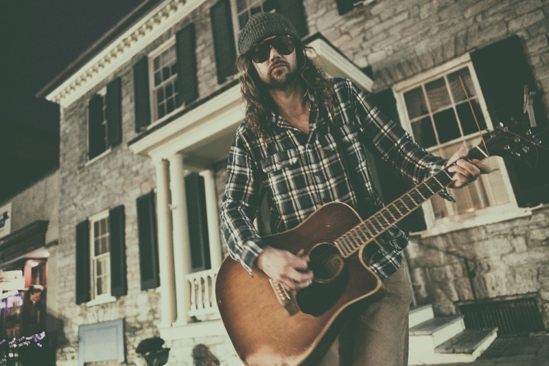 Soulful Strumming at Dusk