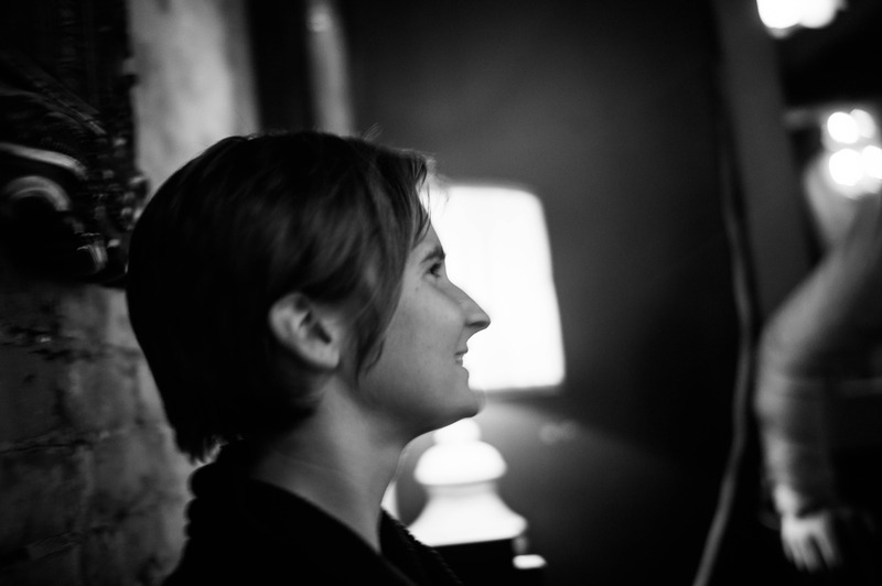 Contemplative Moment in Shadow