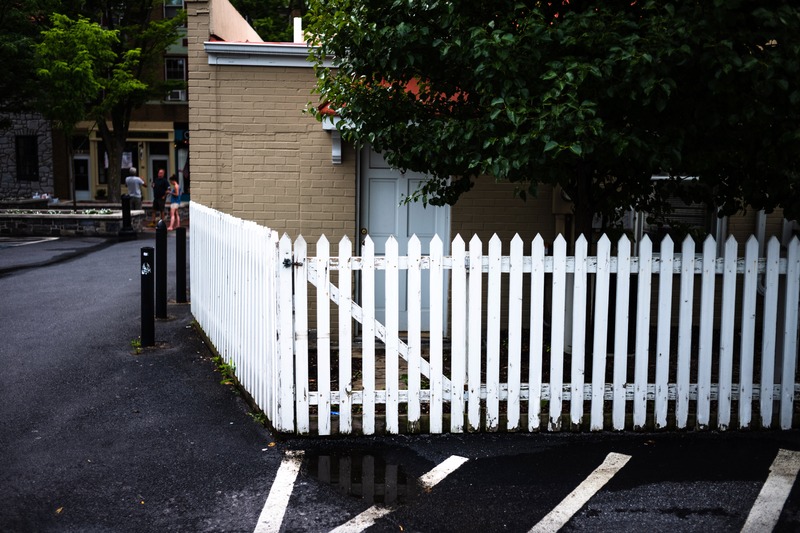 Quaint Corner in the Rain
