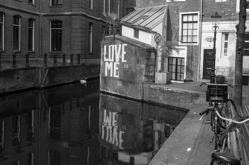Silent Plea by the Canal