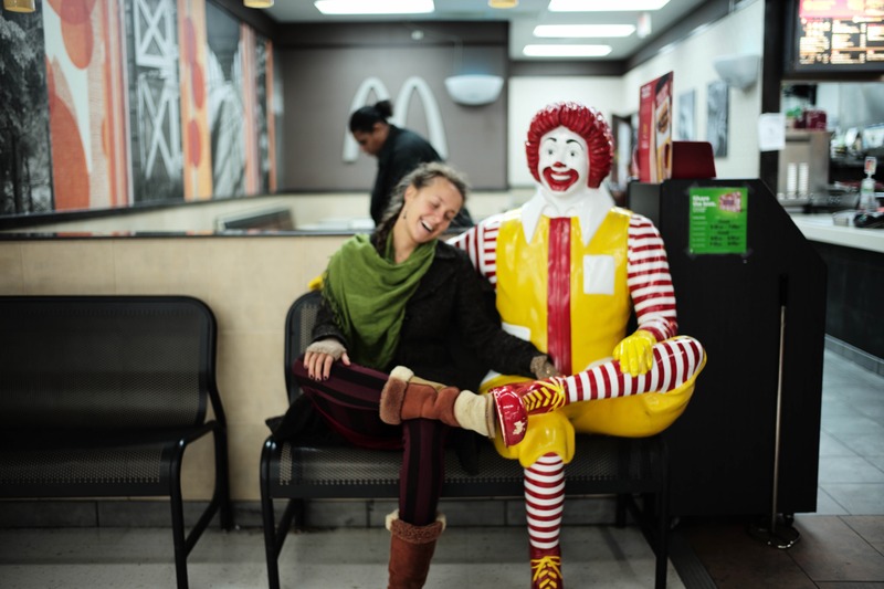 Whimsical Moments at McDonald's