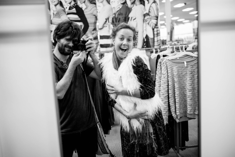 Whimsical Shopping Moment