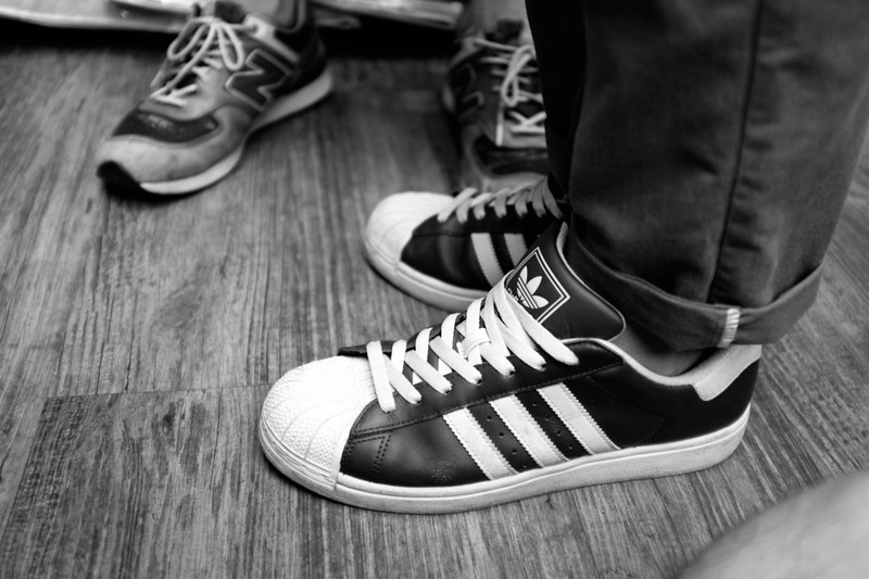 Stylish Footwear in Monochrome