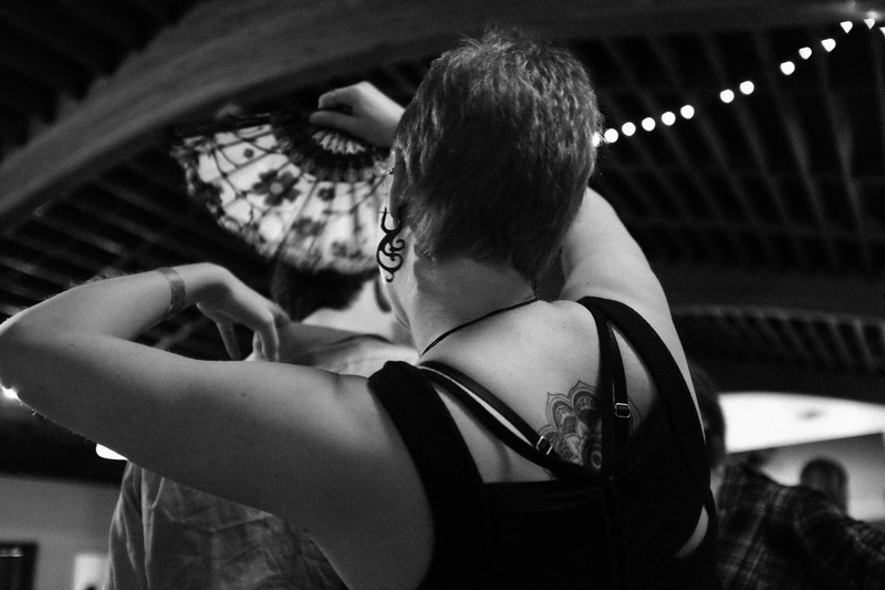 Elegant Dance in Shadows