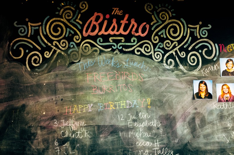 Chalkboard Bistro Menu