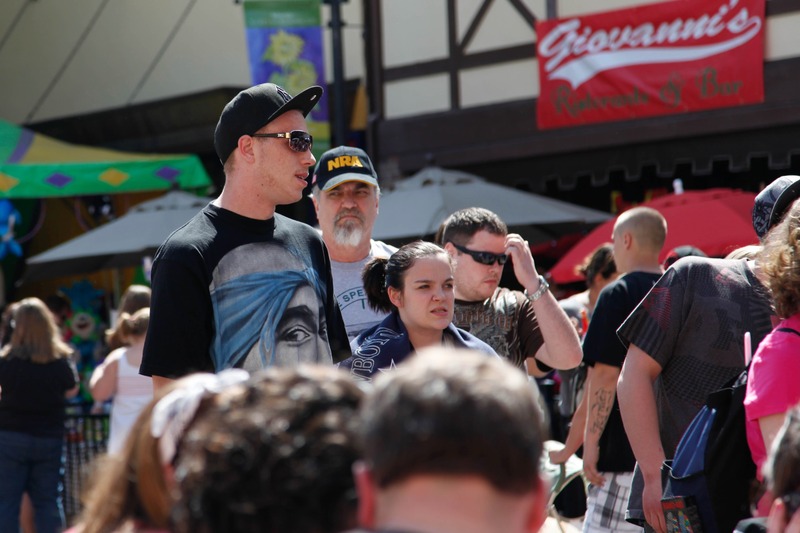 A Bustling Street Scene