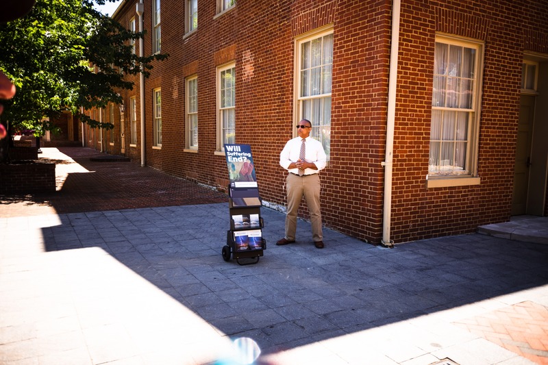 Silent Message on the Street