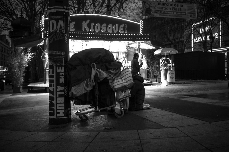 Urban Solitude at Dusk