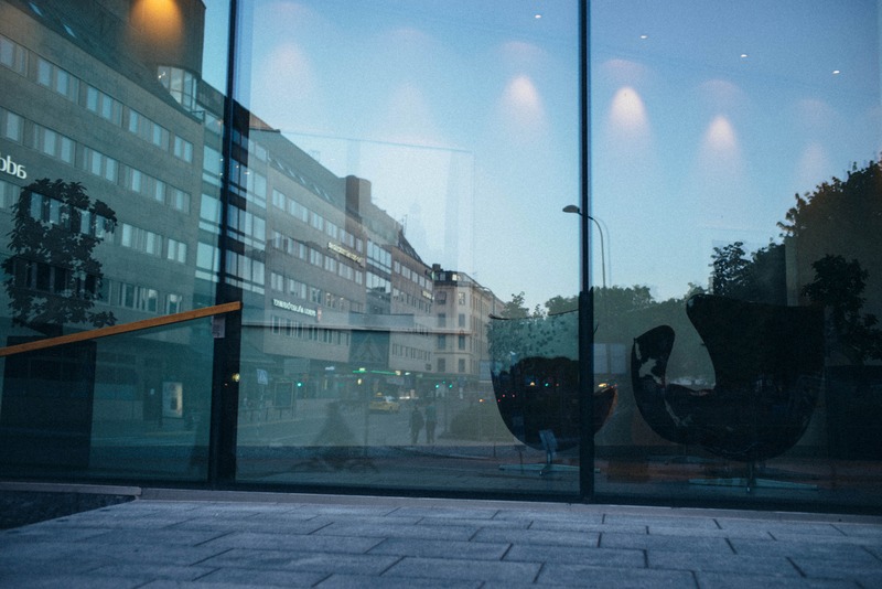 Urban Reflections at Dusk