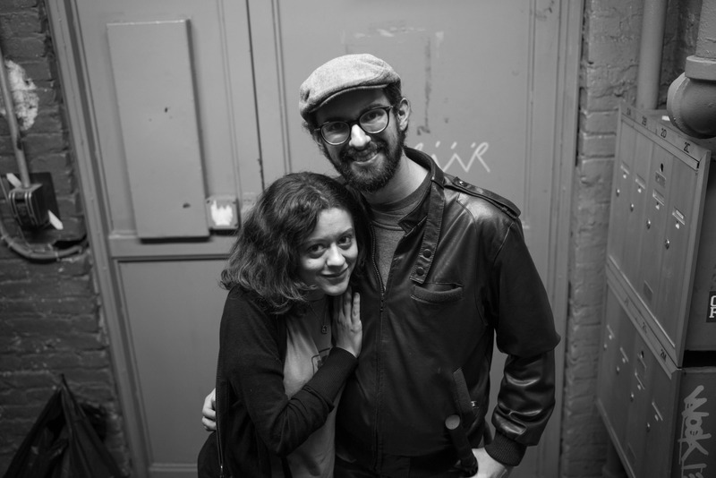 Warm Embrace in Monochrome