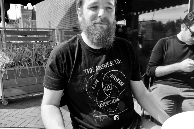 Contemplative Cafe Moment