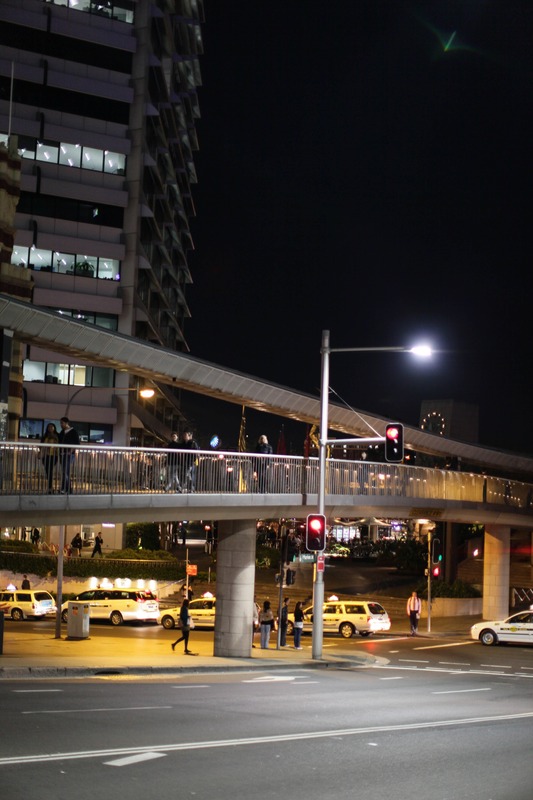 Nighttime Urban Crossing