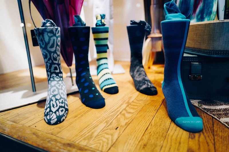 Colorful Socks Display