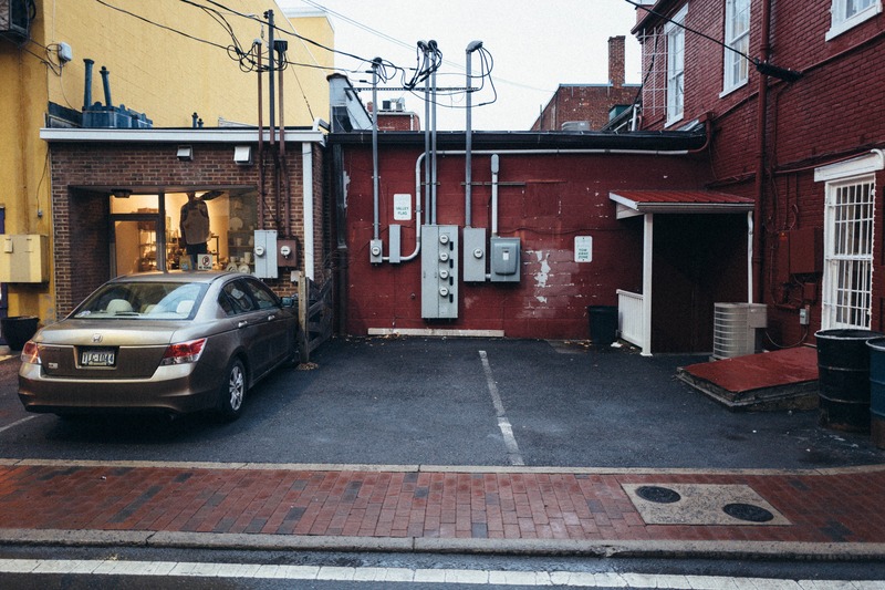 Urban Alley Stillness