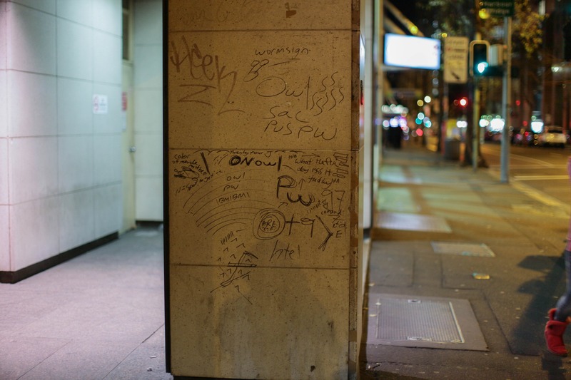 Urban Graffiti Reflections