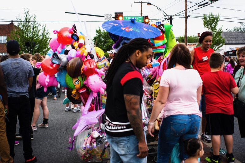 Colorful Market Scene