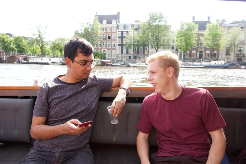 Casual Conversation on a Boat