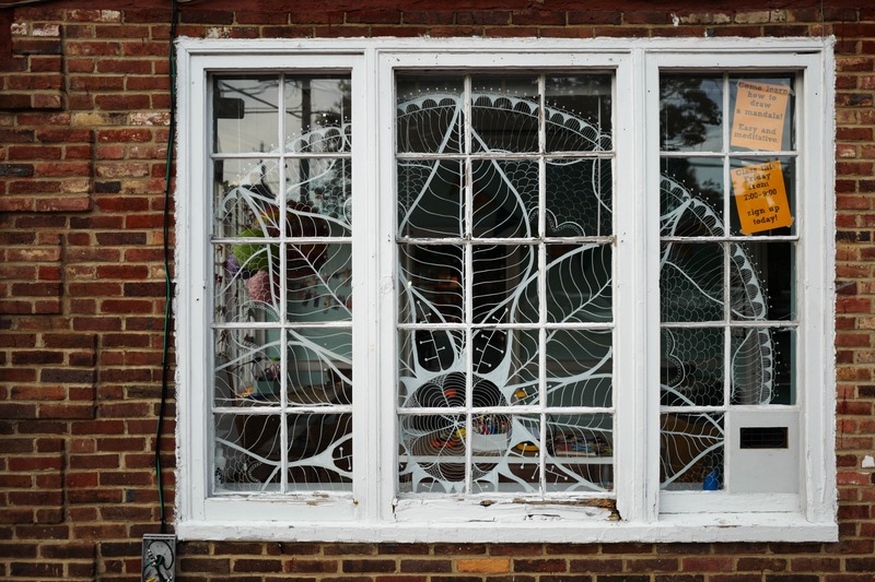 Intricate Window Reflections