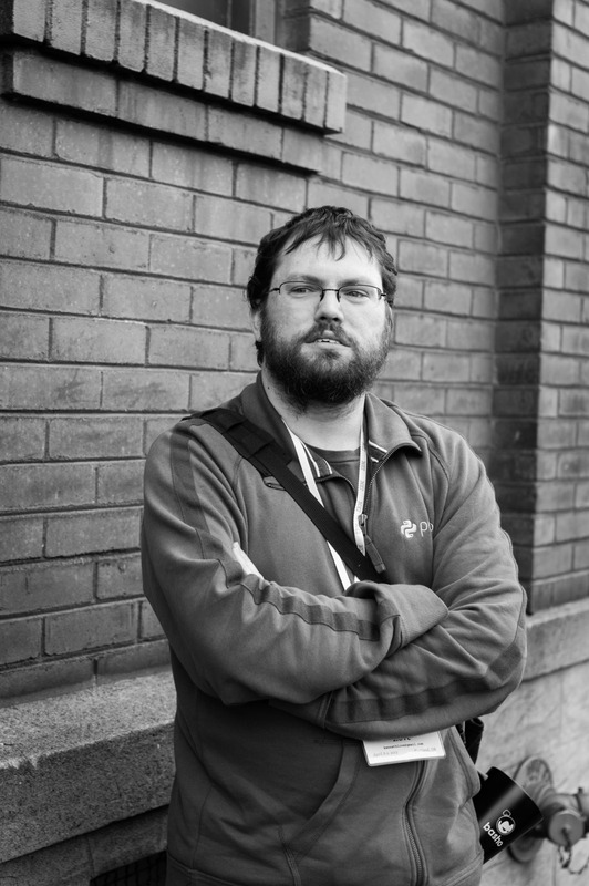 Contemplative Stance in Monochrome