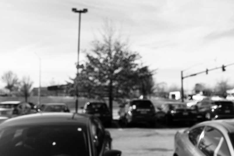 Unfocused Urban Scene