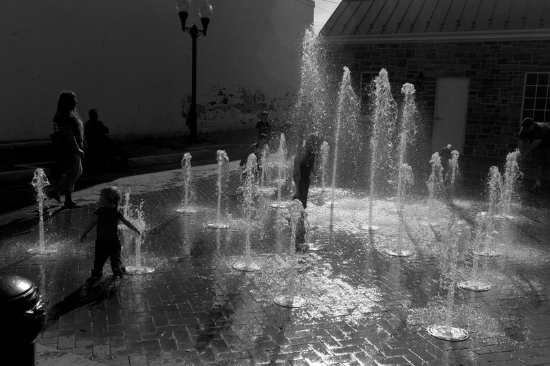 Playful Water Sprays