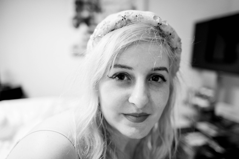 Introspective Moment in Monochrome