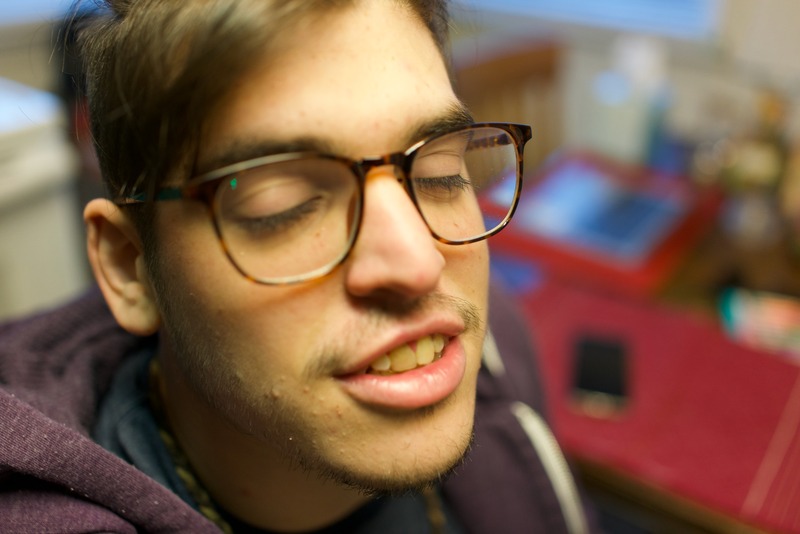 Intimate Moment of Reflection