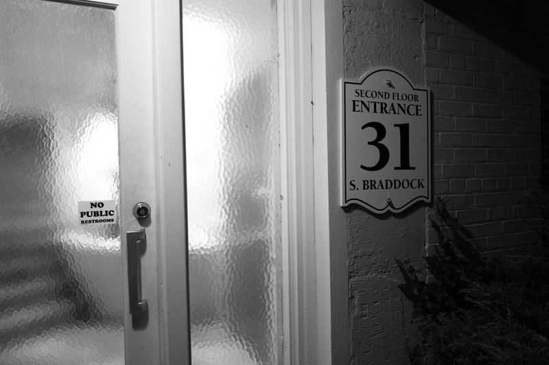 Mysterious Entrance at Night