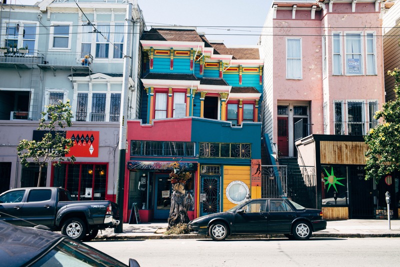 Colorful Urban Facade