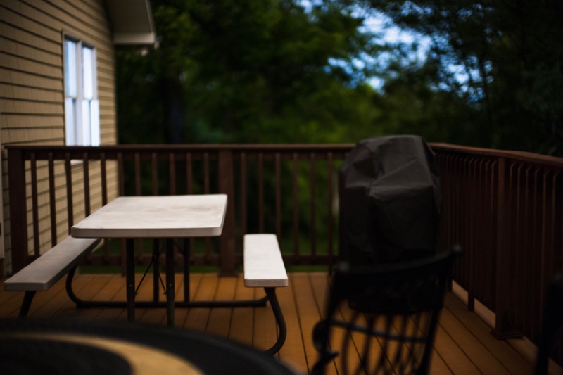 Quiet Evening on the Deck