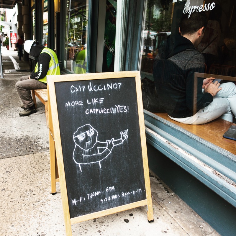 Café Vibes and Creative Puns