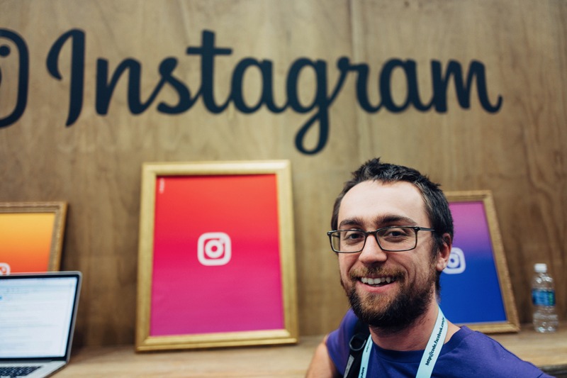 Joy at the Instagram Booth