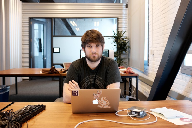 Focused in a Modern Workspace