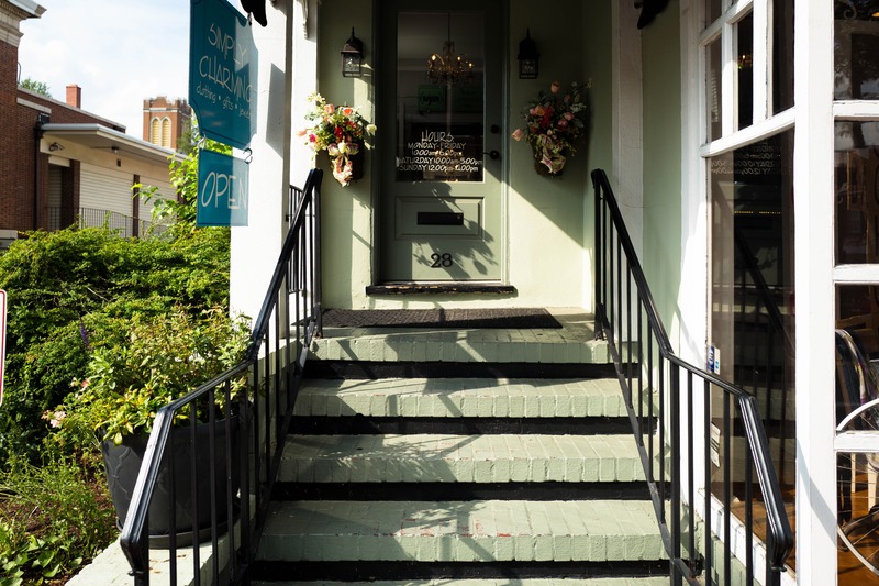 Charming Boutique Entrance
