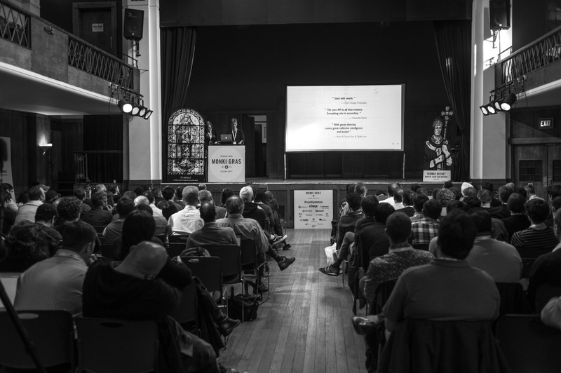 Engaged Audience at Monki Gras