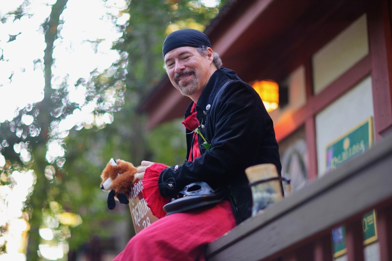 Whimsical Portrait in Nature