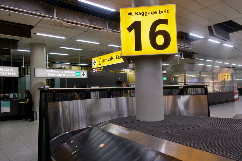 Modern Airport Arrival