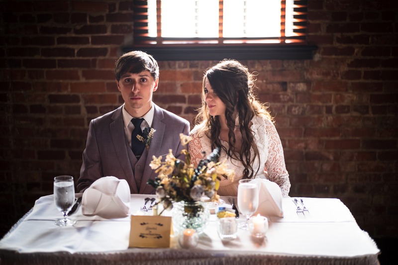 Intimate Wedding Moment